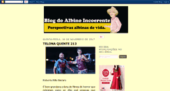 Desktop Screenshot of albinoincoerente.com